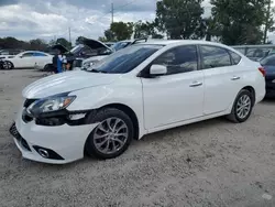 Salvage cars for sale at Riverview, FL auction: 2019 Nissan Sentra S