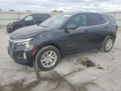 Carros salvage sin ofertas aún a la venta en subasta: 2022 Chevrolet Equinox LT