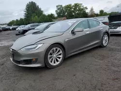 Salvage cars for sale at Finksburg, MD auction: 2016 Tesla Model S