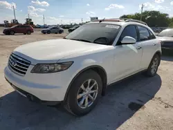 Salvage cars for sale at Oklahoma City, OK auction: 2007 Infiniti FX35