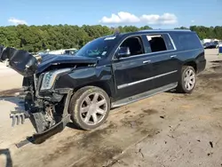 Salvage cars for sale from Copart Florence, MS: 2016 Cadillac Escalade ESV Luxury