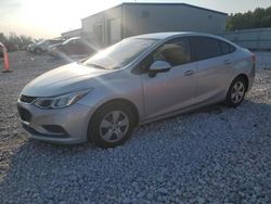 Salvage cars for sale at Wayland, MI auction: 2017 Chevrolet Cruze LS