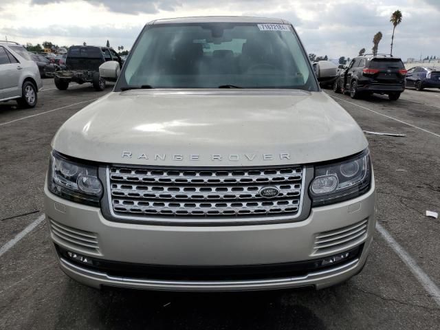 2013 Land Rover Range Rover Supercharged