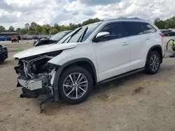 Toyota Highlander se Vehiculos salvage en venta: 2018 Toyota Highlander SE