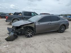 Salvage cars for sale from Copart Houston, TX: 2022 Toyota Camry SE