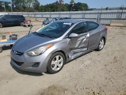 Salvage cars for sale at Spartanburg, SC auction: 2013 Hyundai Elantra GLS