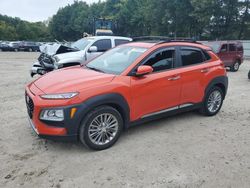 Salvage cars for sale at North Billerica, MA auction: 2020 Hyundai Kona SEL Plus