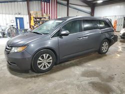 Salvage cars for sale at West Mifflin, PA auction: 2016 Honda Odyssey EXL