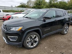 Jeep salvage cars for sale: 2020 Jeep Compass Limited