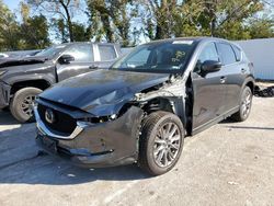 Salvage cars for sale at Bridgeton, MO auction: 2021 Mazda CX-5 Grand Touring Reserve