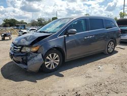 Salvage cars for sale at Riverview, FL auction: 2016 Honda Odyssey SE