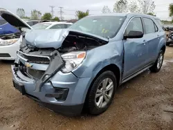 Salvage cars for sale at Elgin, IL auction: 2014 Chevrolet Equinox LS