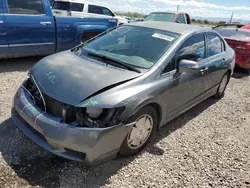 Salvage cars for sale at Tucson, AZ auction: 2009 Honda Civic Hybrid