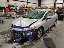 Honda salvage cars for sale: 2015 Honda Civic LX