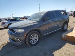 Salvage cars for sale at Amarillo, TX auction: 2021 Dodge Durango SXT