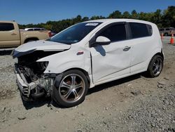 Salvage cars for sale at Mebane, NC auction: 2015 Chevrolet Sonic LTZ