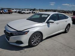 Honda salvage cars for sale: 2021 Honda Accord LX