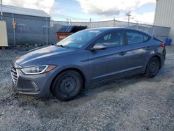 Salvage cars for sale at Elmsdale, NS auction: 2017 Hyundai Elantra SE