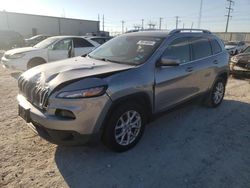 Salvage cars for sale at Haslet, TX auction: 2016 Jeep Cherokee Latitude