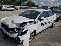 Salvage cars for sale at Bridgeton, MO auction: 2020 Ford Fusion Police Responder