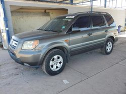 Salvage cars for sale at auction: 2007 Honda Pilot LX