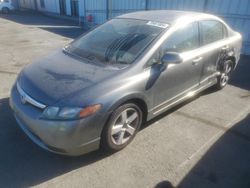 Honda salvage cars for sale: 2007 Honda Civic EX