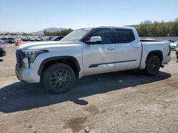 Salvage cars for sale at Las Vegas, NV auction: 2022 Toyota Tundra Crewmax Platinum