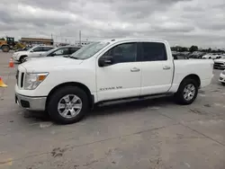 Salvage cars for sale at Grand Prairie, TX auction: 2019 Nissan Titan S