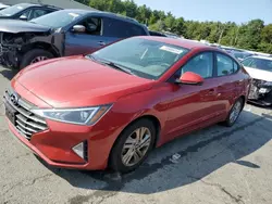 2019 Hyundai Elantra SEL en venta en Exeter, RI