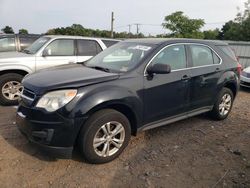 Salvage cars for sale at Hillsborough, NJ auction: 2013 Chevrolet Equinox LS