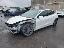 Salvage cars for sale at Fredericksburg, VA auction: 2020 Tesla Model 3