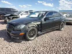 Salvage cars for sale at Phoenix, AZ auction: 2014 Mercedes-Benz C 300 4matic