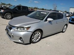 Salvage cars for sale at Kansas City, KS auction: 2011 Lexus CT 200