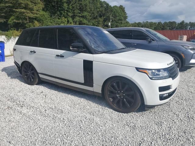 2016 Land Rover Range Rover Supercharged