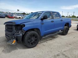 Salvage cars for sale from Copart Corpus Christi, TX: 2019 Toyota Tundra Crewmax SR5