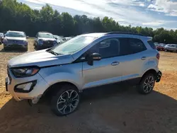 Salvage cars for sale at Chatham, VA auction: 2020 Ford Ecosport SES