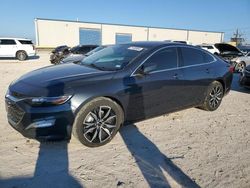 Salvage cars for sale at auction: 2020 Chevrolet Malibu RS