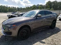 Maserati Levante Luxury salvage cars for sale: 2018 Maserati Levante Luxury