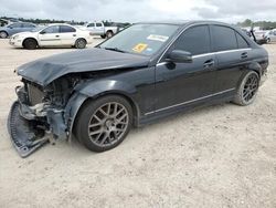 Salvage cars for sale at Houston, TX auction: 2010 Mercedes-Benz C 300 4matic