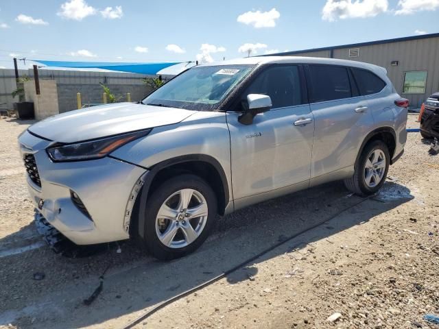 2021 Toyota Highlander Hybrid LE