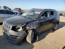 Jeep salvage cars for sale: 2017 Jeep Compass Latitude