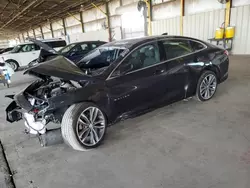 Salvage vehicles for parts for sale at auction: 2022 Chevrolet Malibu LT