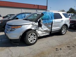 Salvage cars for sale at Fort Wayne, IN auction: 2015 Ford Explorer XLT