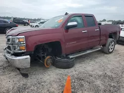 Salvage cars for sale at Houston, TX auction: 2015 Chevrolet Silverado K1500