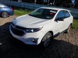 Salvage cars for sale from Copart Central Square, NY: 2018 Chevrolet Equinox LS