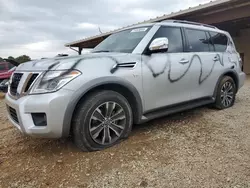 Nissan salvage cars for sale: 2018 Nissan Armada SV