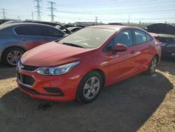 Salvage cars for sale from Copart Elgin, IL: 2018 Chevrolet Cruze LS