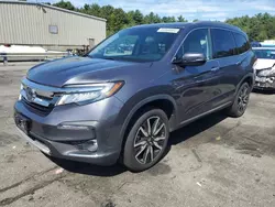 Salvage cars for sale at Exeter, RI auction: 2021 Honda Pilot Touring