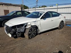 Salvage cars for sale at New Britain, CT auction: 2022 Nissan Altima SR