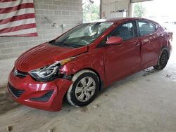 Salvage cars for sale at Columbia, MO auction: 2016 Hyundai Elantra SE